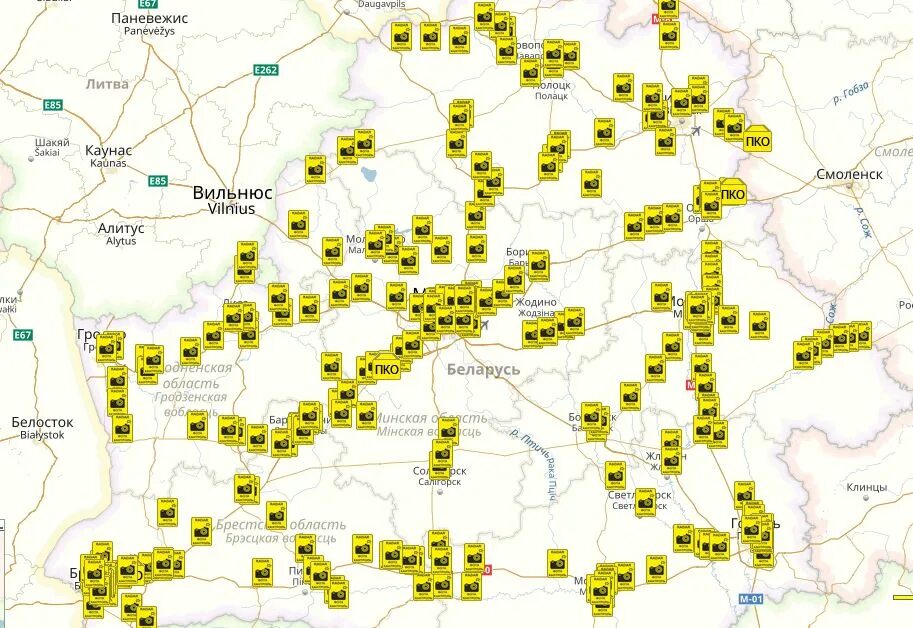 Много меток. Api карты. примеры меток на карте. большие метки на карте. паневежис на карте.
