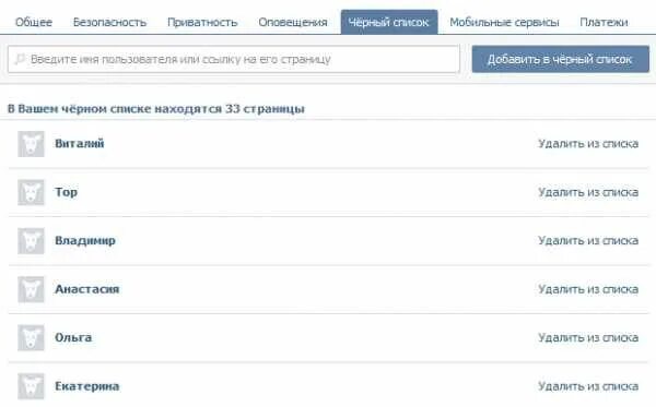 Черный список ВК. Как выйти из чёрного списка. Как выйти из чёрного списка ВК. Как выйти из ЧС В ВК. Как выглядит черный списки