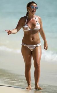 Coleen Rooney in Bikini - Vacation in Bridgetown 05/24/2018.