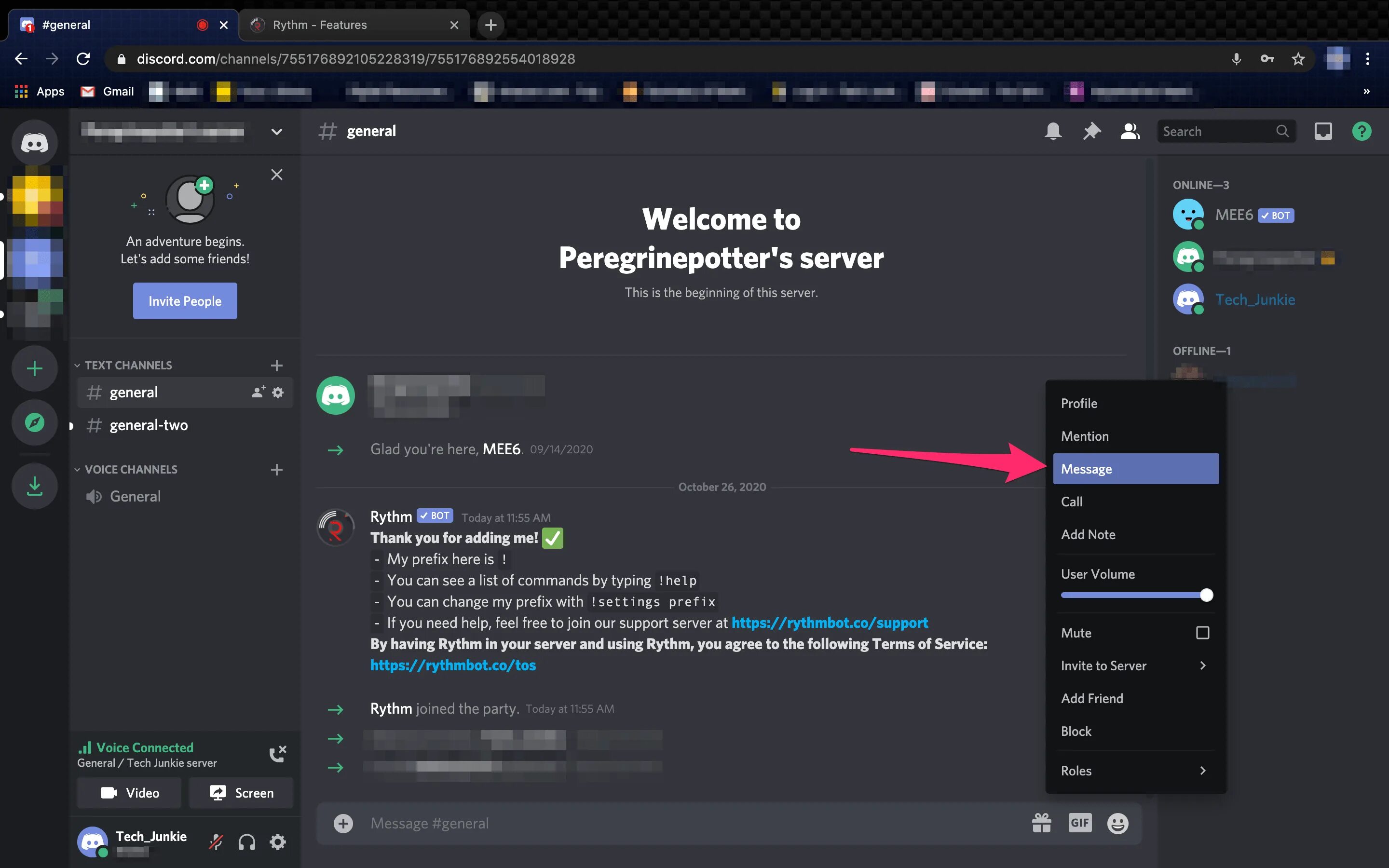 Discord server find