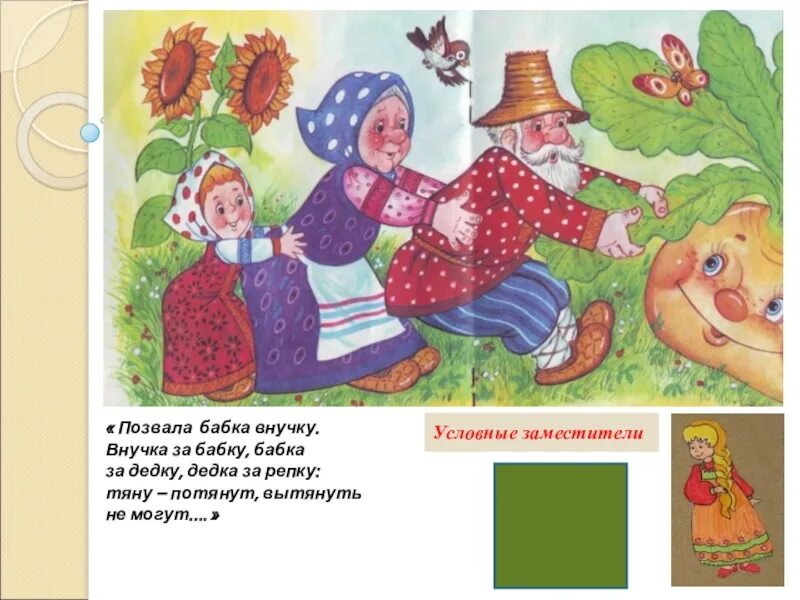 Сказка репка дед и бабка внучка жучка. Бабка за дедку дедка за репку тянут потянут вытянуть не могут. Сказка репка позвала бабка внучку. Бабка за дедку дедка за репку. Позвала внучку.