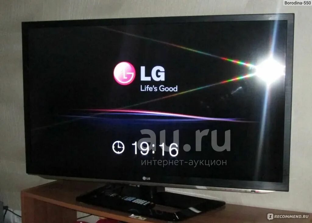 Телевизор lg 2012