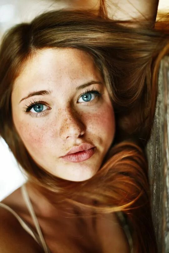 Freckles girl
