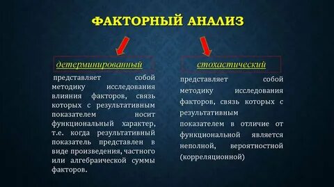 Метод главных факторов