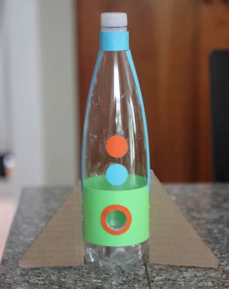 Как сделать ракету из пластиковой бутылки