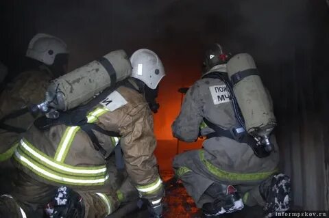 Пожар на рабочем месте