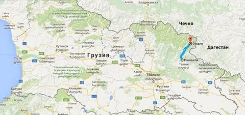Тбилиси кахетия расстояние