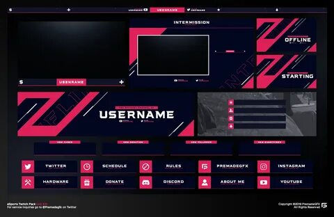 Overlays, Twitch Streaming Setup, Anime Faces Expressions, Display Banners,...