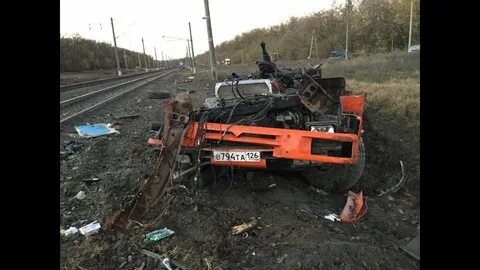 Столкновение камаза с поездом сегодня