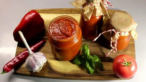 Базиликовый соус к мясу на зиму