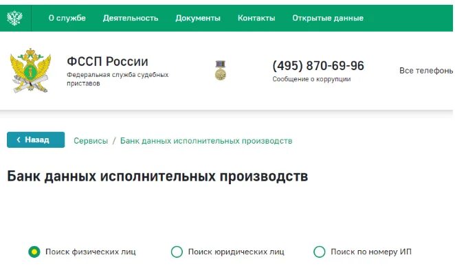 Ип долгов инн. Проверить задолженность ИП на ФССП. Банк ФССП. Проверка задолженности ФССП как выглядит эта страница.