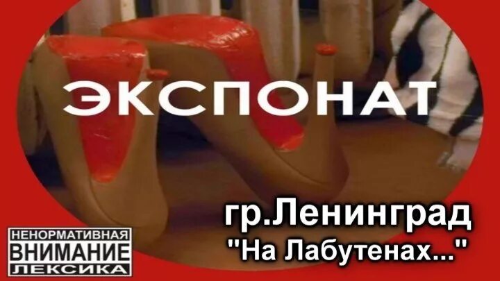 Экспонат караоке. Ленинград экспонат слова. На лабутенах Ленинград. Ленинград лабутены текст. Экспонат Ленинград обложка.