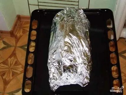 Сколько готовится утка в фольге