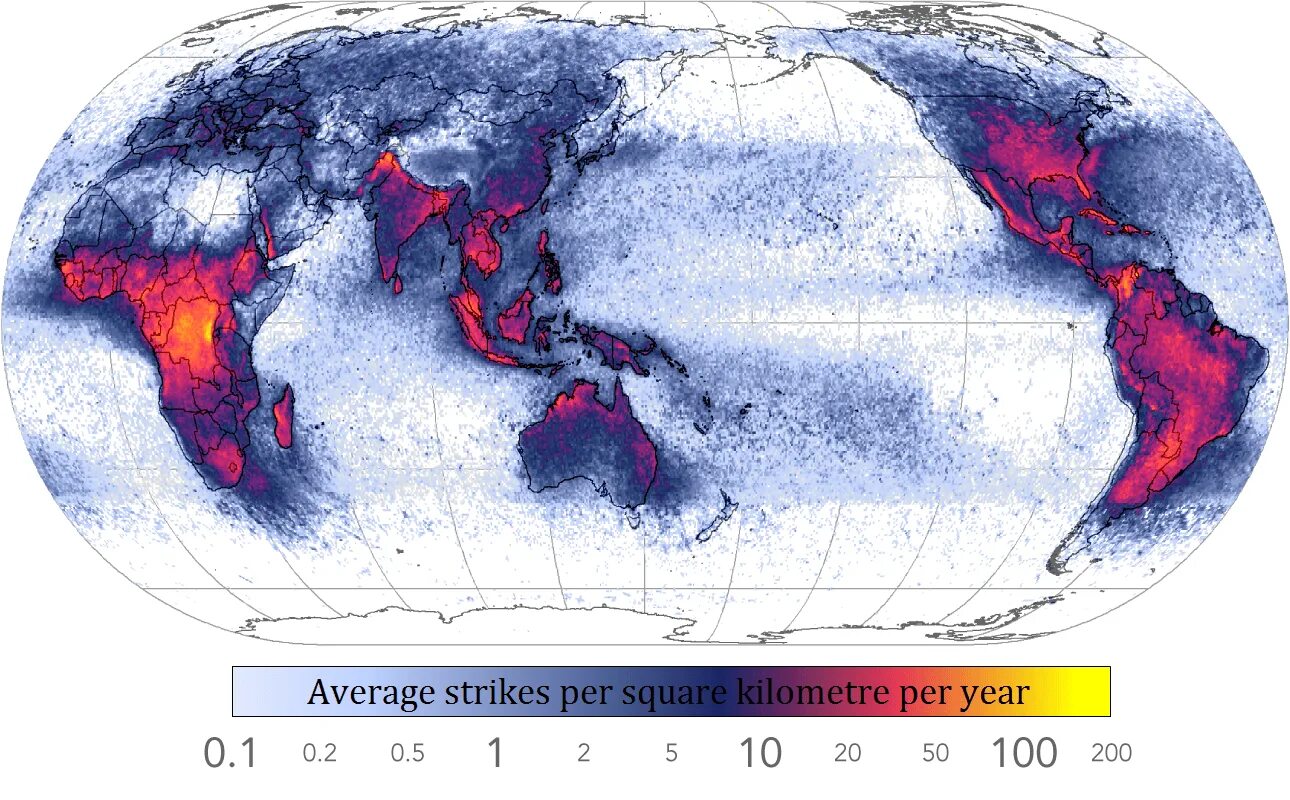 Lightning map