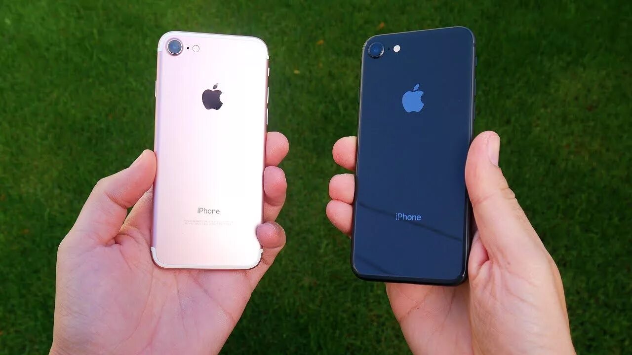 Сравнить айфон 7 и 7. Iphone 7 и 8. Айфон 7 и айфон 8. Iphone 7 vs 8. Iphone 7 от 8.