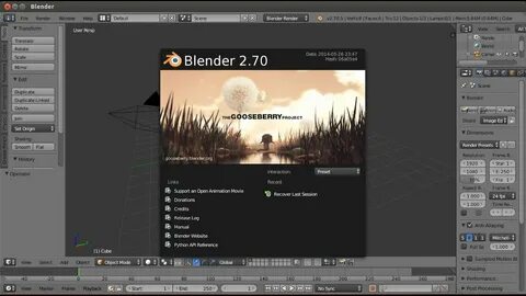 Blender форматы файлов