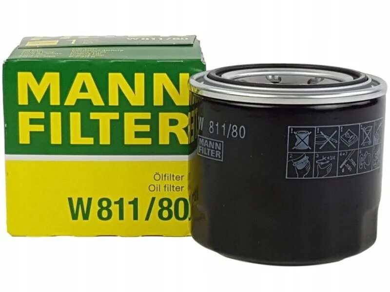 Масляный манн. Манн фильтр w811/80. W81180 масляный фильтр (Mann-Filter). Масляный фильтр MANNFILTER w811/80. Mann-Filter w 811/80.
