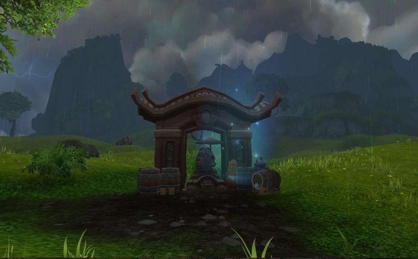 Один из 4 ветров 3. World of Warcraft Долина четырёх ветров. Коза wow. Первый квест Пандарии в момент запуска. Роща 4 ветра.