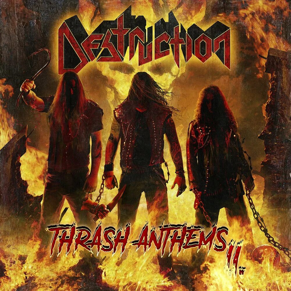 Destruction 2017 - Thrash Anthems II. Дестракшен группа. Destruction обложки альбомов. Трэш альбомы