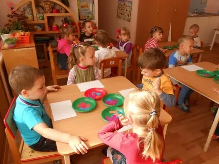 Развивающее занятие с детьми средней группы