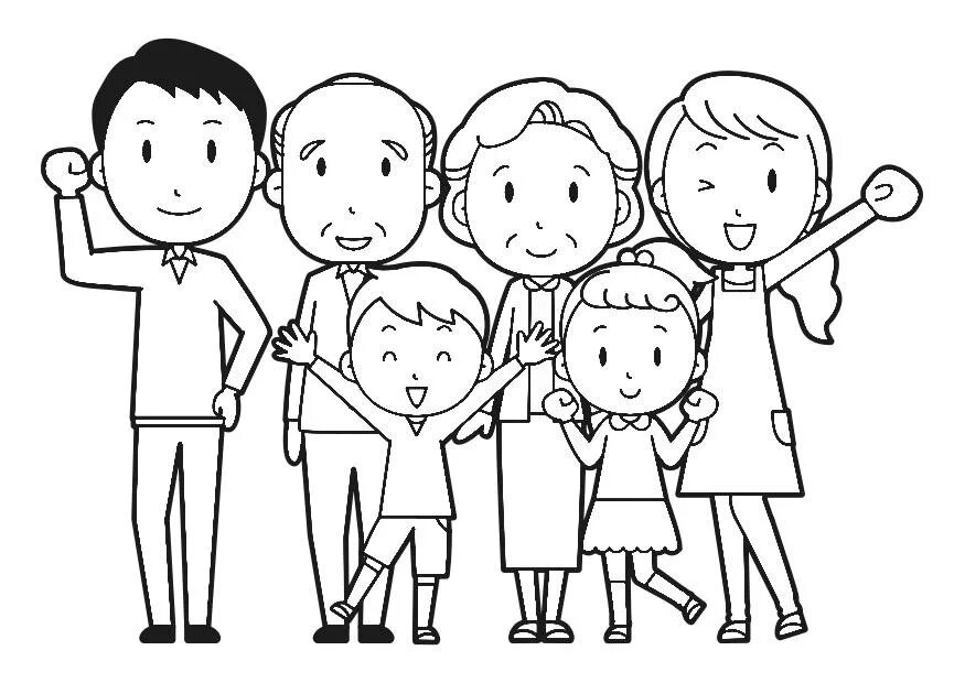 Моя семья. A member of the family. Английский для детей. Family для детей. Семья на английском.