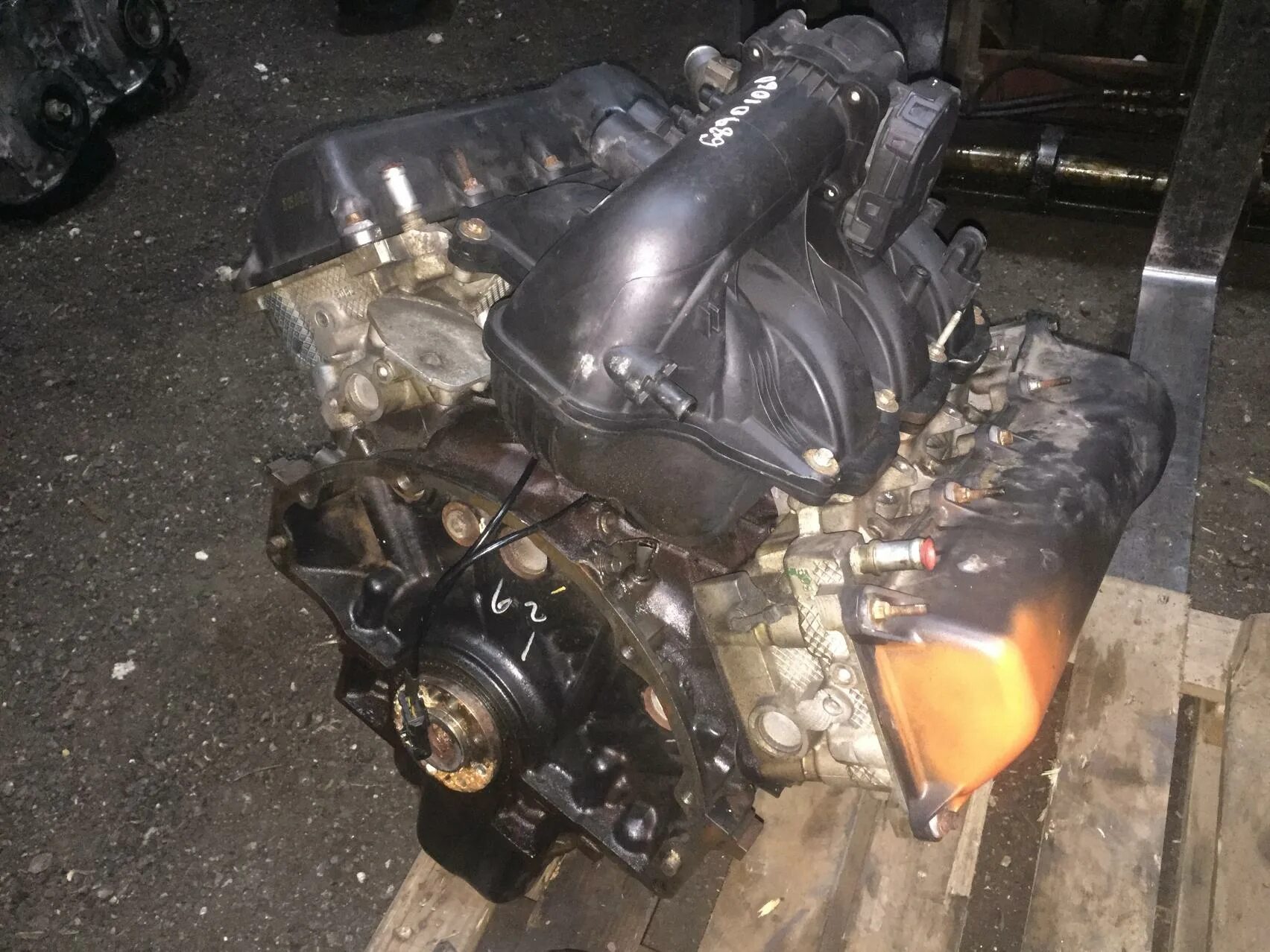 ДВС Додж рам 3.7. Engine - 3.7l v6 (EKG). Авито омск купить двигатель