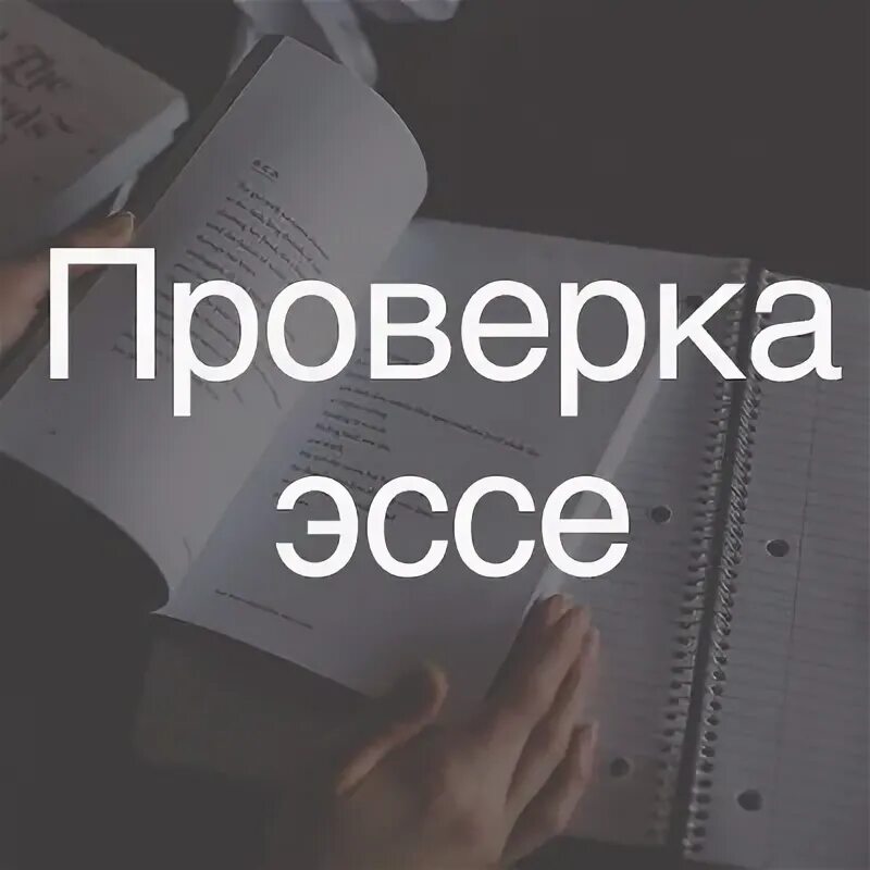 Эссе проверить