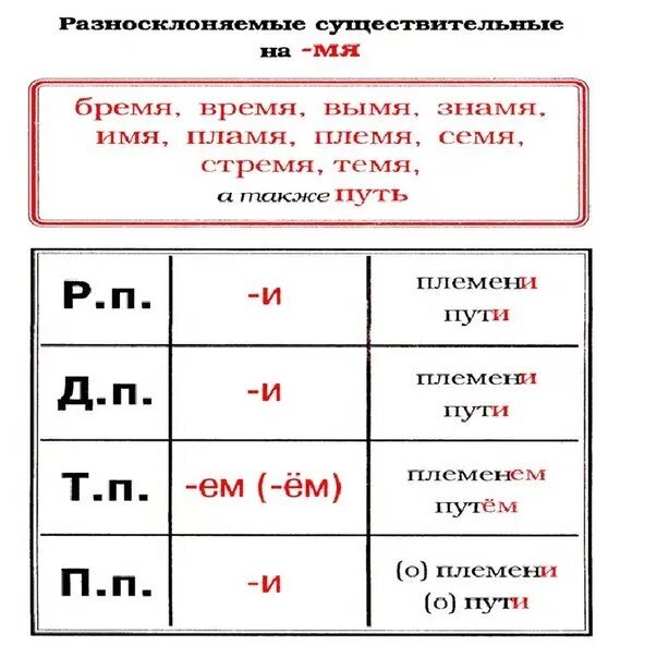 Разносклоняемые существительные в п п имеют окончания. Разносклоняемые имена существительные. Склонение разносклоняемых существительных таблица. Разносклоняемые существительные 5 класс примеры. Разносклоняемые имена существительные 5 класс.