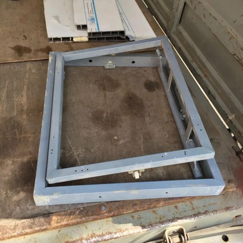Самодельный люк. Люк в пол 110*130. 1552109 люк mould set 1 plastmeccanica s.p.a.. напольный технологический люк ревизионный. сдвижной люк в подвал.