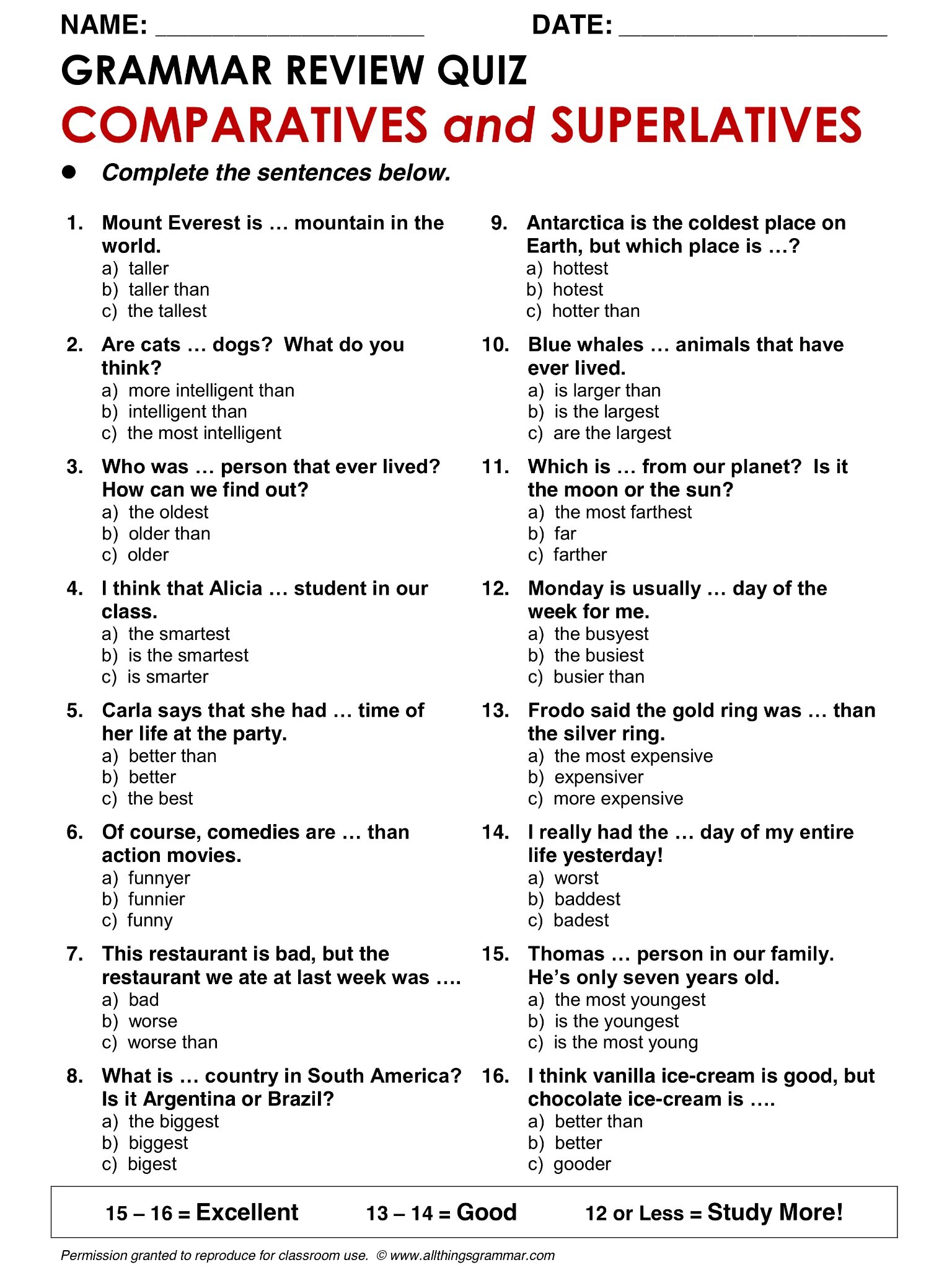 Worksheets грамматика. Тест degrees of Comparison of adjectives. Тест degrees of Comparison. Grammar comparison