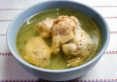 Куриный бульон кожа