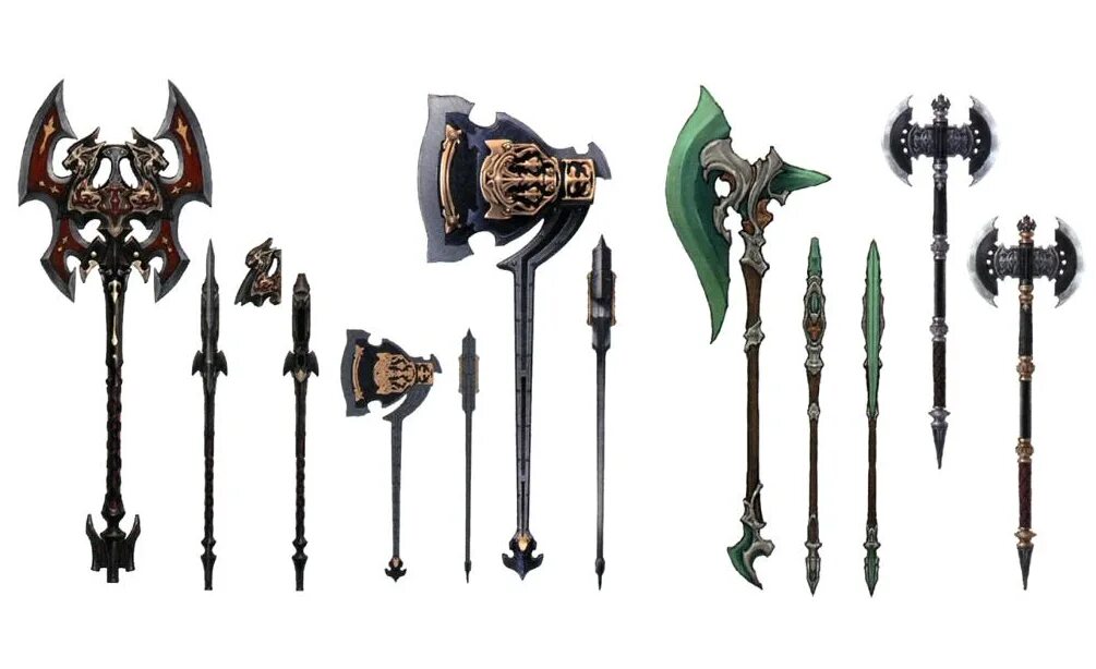 Weapons enemies