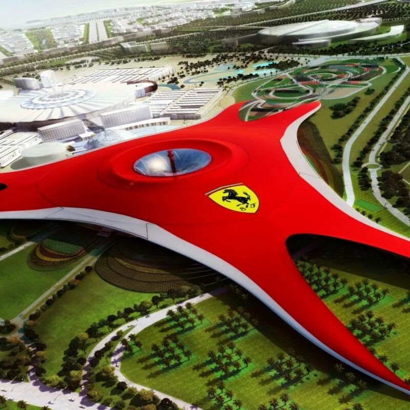 Парк феррари в дубае. Абу Даби Феррари. Парк Ferrari World в Абу-Даби. Феррари парк Абу Даби горки. Ferrari World Абу-Даби аттракционы.