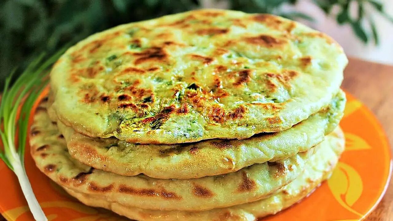 Простой рецепт лепешки с сыром