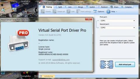 Virtual port drivers