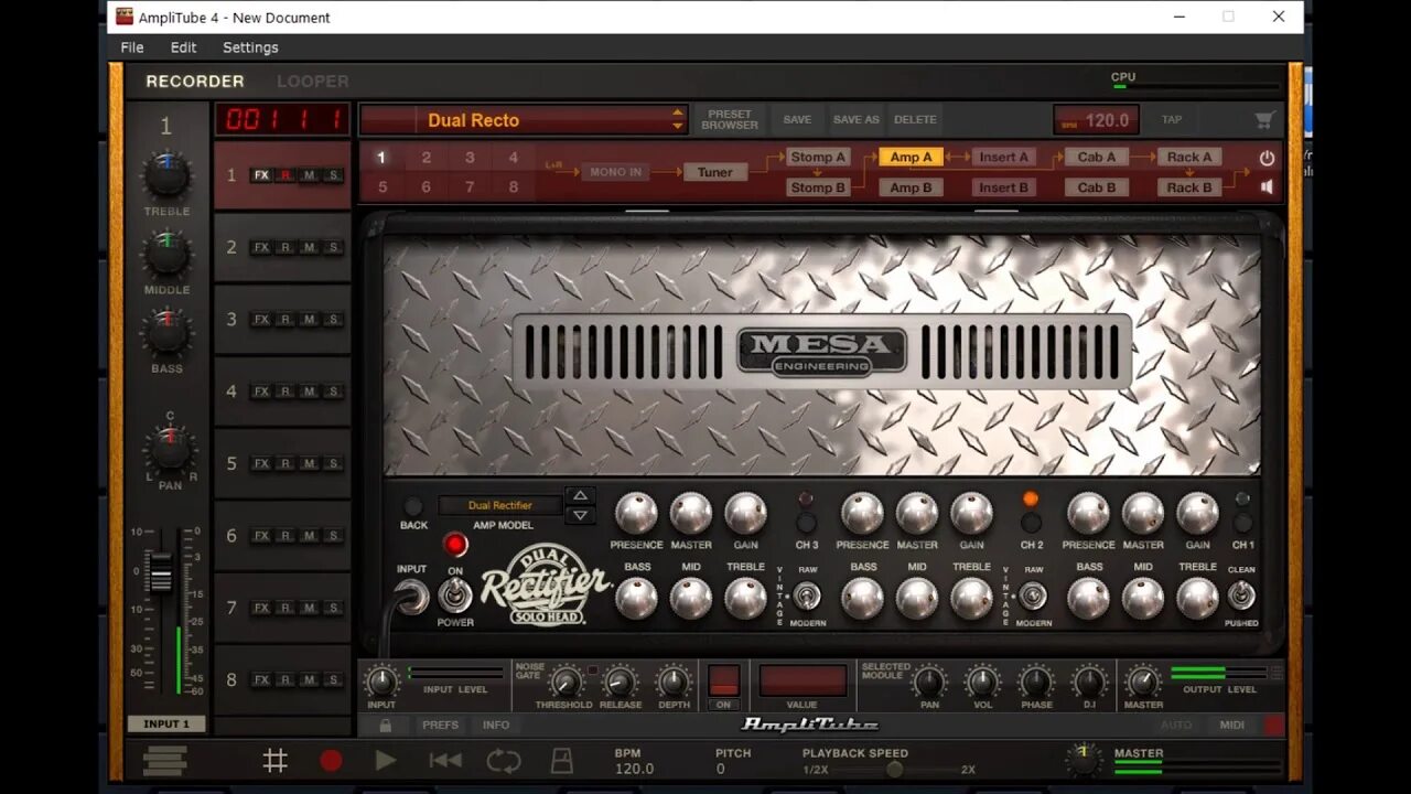 Amplitube 4. 1. Amplitube 4. Ik multimedia - amplitube. Mesa boogie vst.