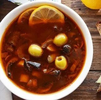 Рецепт самой вкусной грибной солянки