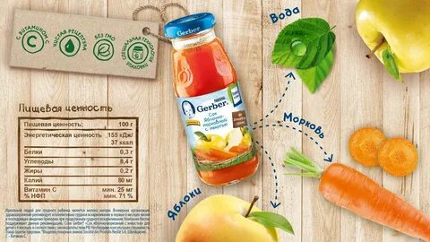 Соки с какого месяца можно