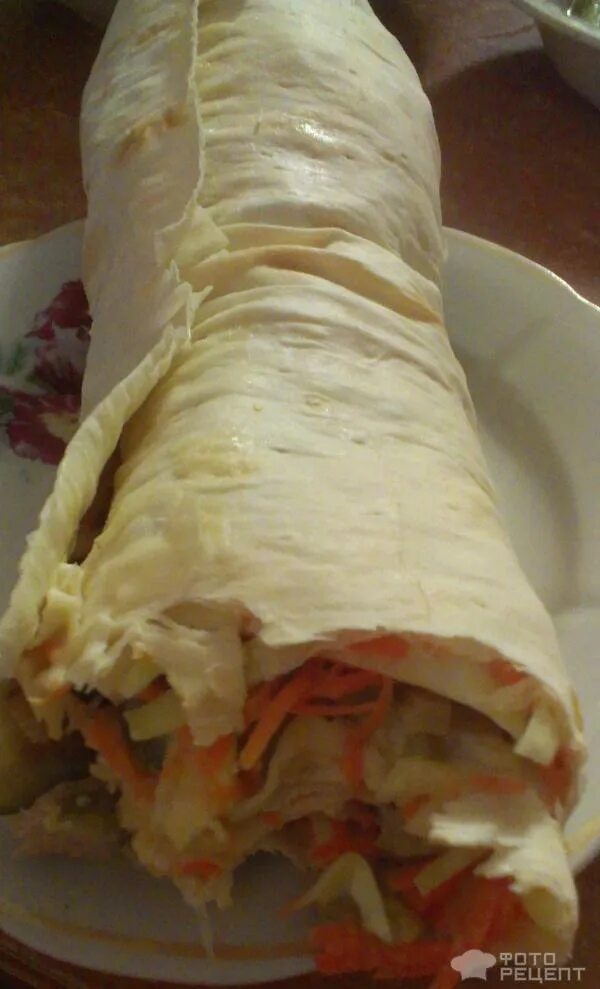 Домашняя шаурма с куриной грудкой рецепт - Русская кухня: Сэндвичи. "Еда"