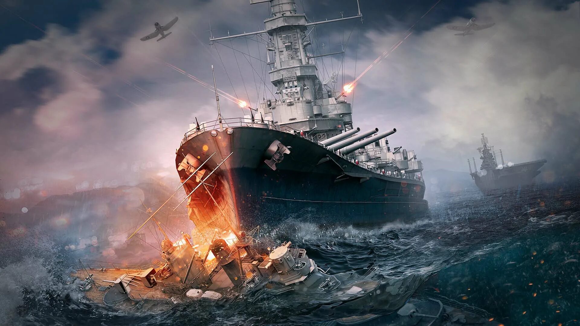 Ворлд варшипс морские сражения. Корабли игра World of Warships. Варшипс морской бой. Багратион корабль World of Warships.