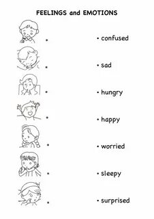 Feeling worksheet