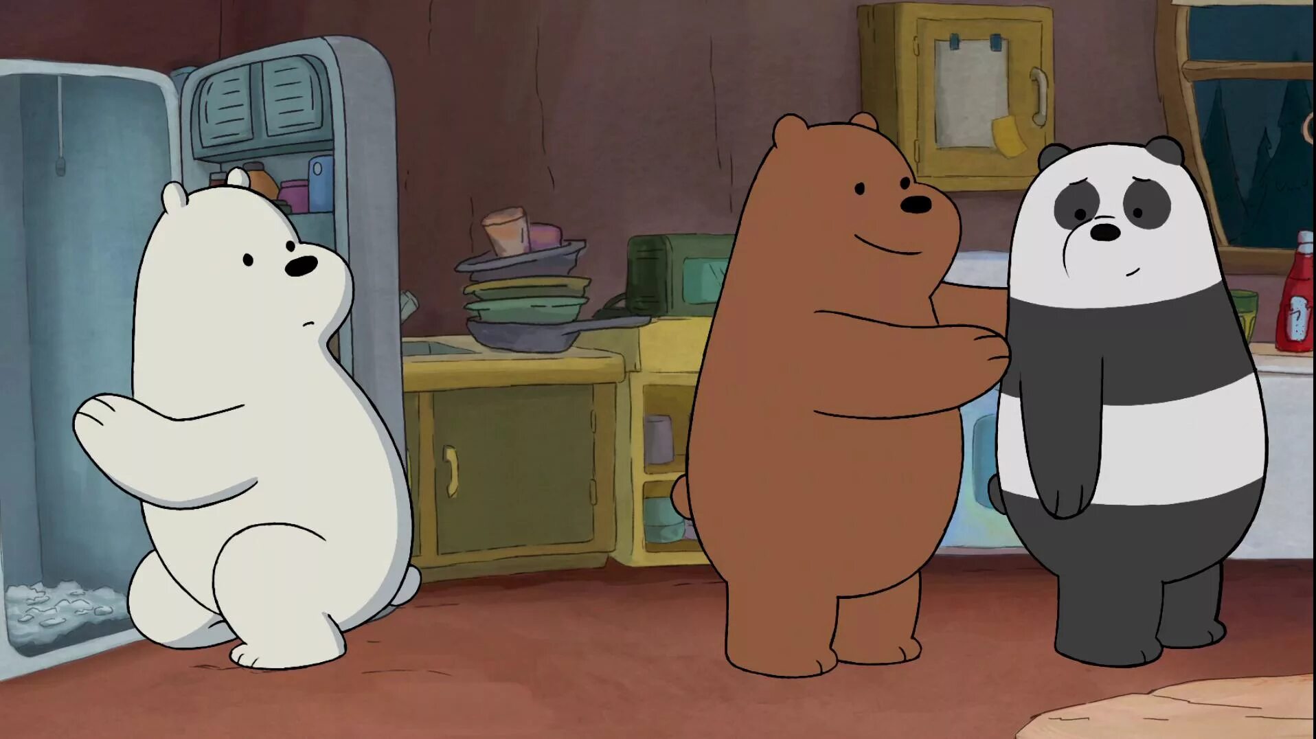 про 3 медвежонка. картун нетворк вся правда о медведях. н. три медведя обложка книги. про 3 медвежонка.