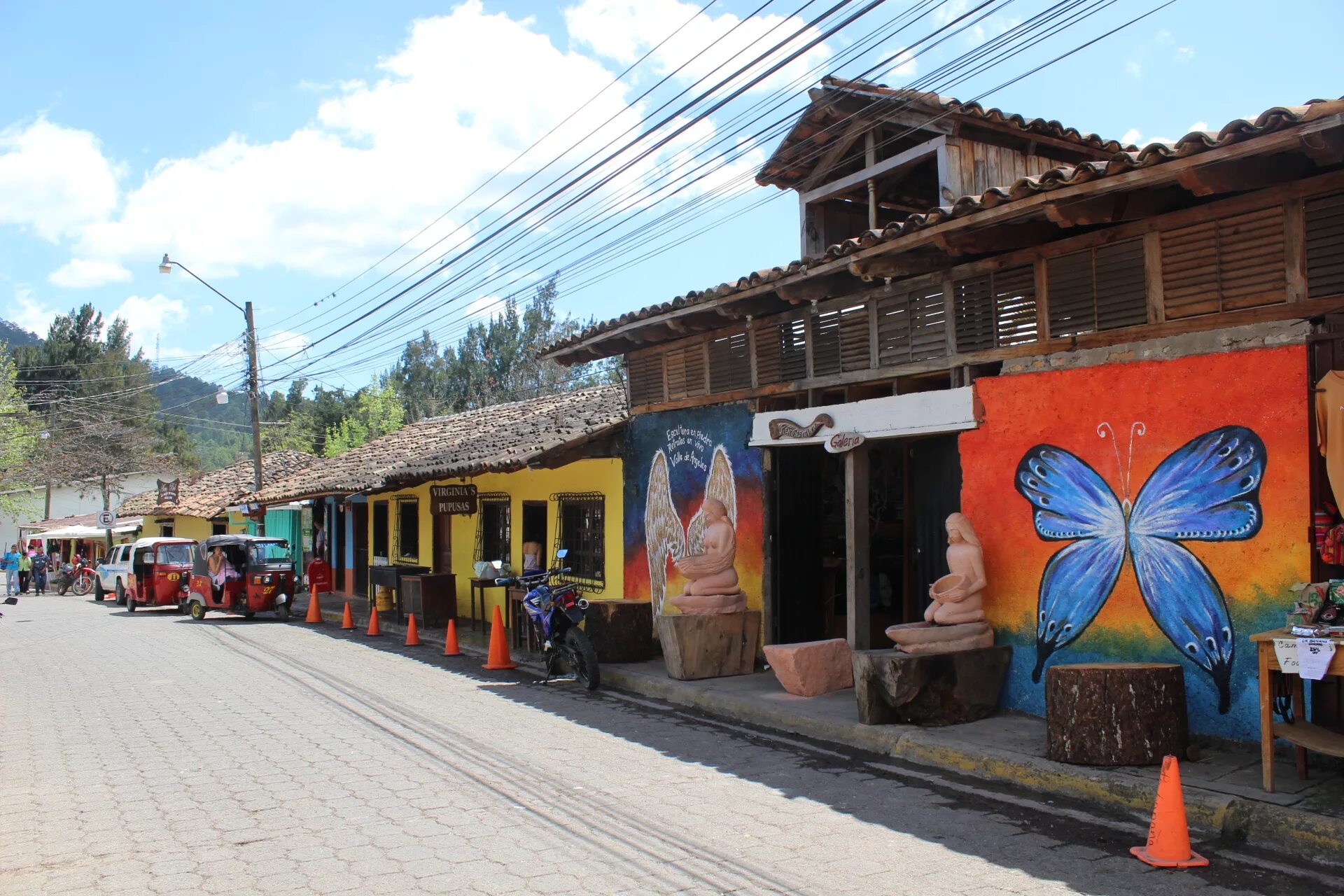 Пуэбло в Никарагуа. Гондурас 🇭🇳 арты. Favorite village