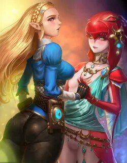limgae, mipha, princess zelda, zelda (breath of the wild), zora, nintendo, ...