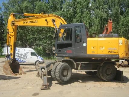 Экскаватор хундай 200