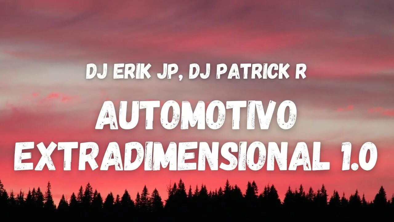 Dj patrick r automotivo extradimensional. Automotivo extradimensional. automotivo extradimensional speed up.