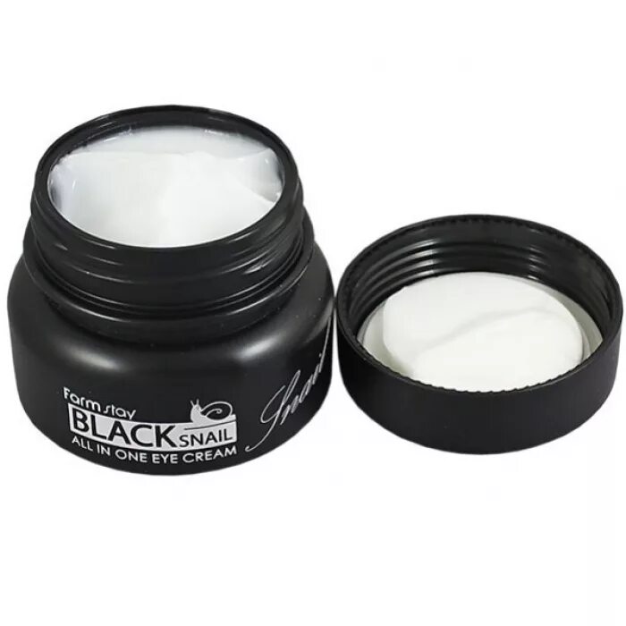 Black snail крем для глаз. Farmstay black snail all in one cream.