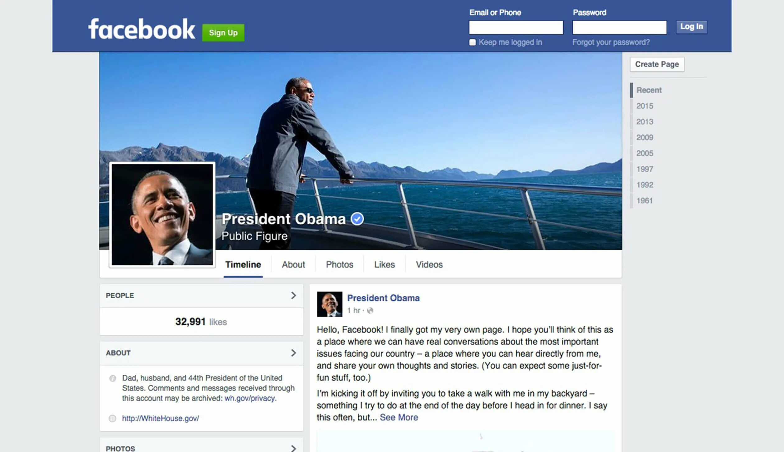 Фейсбук страница. Фейсбук Скриншот. Obama Facebook. Главная страница фейсбука. Public pages