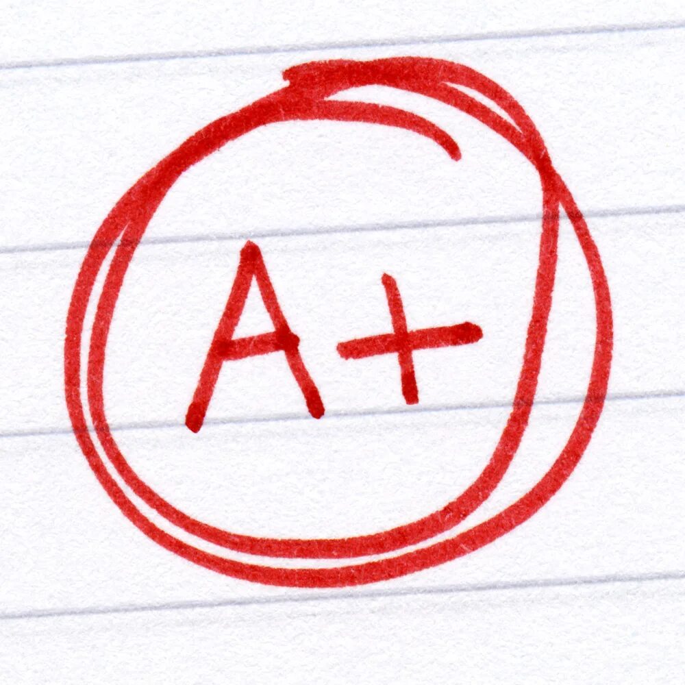 A mark for an answer