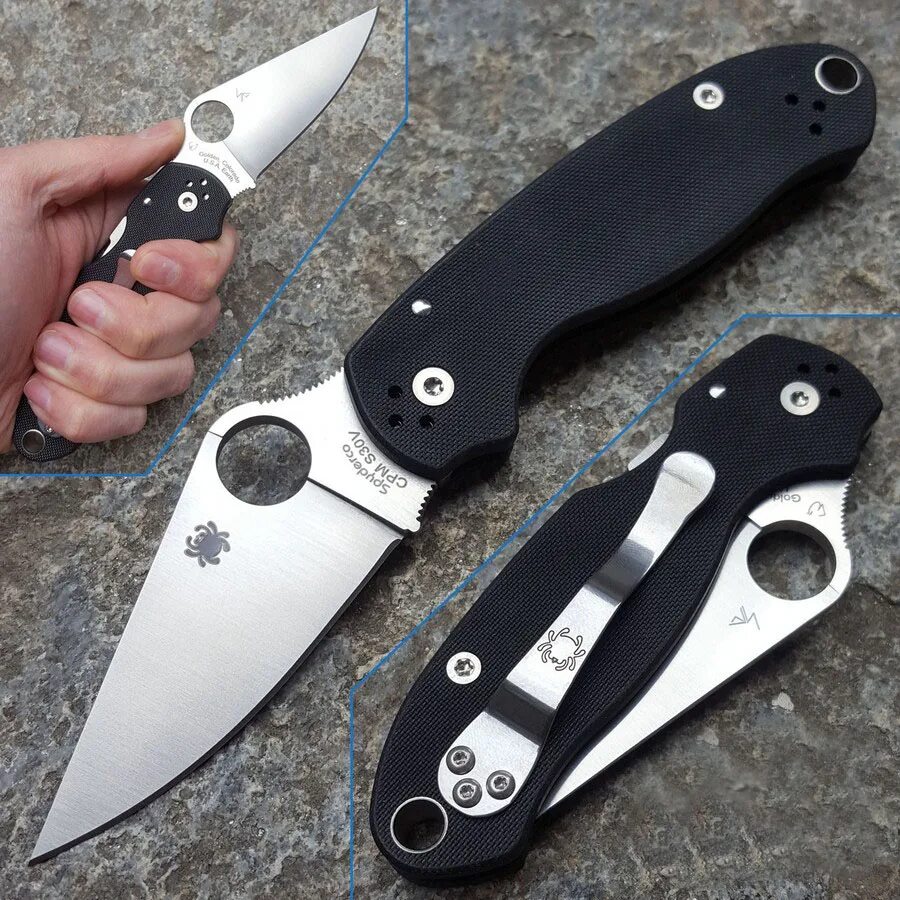 Spyderco Paramilitary 3 Lightweight. C223 Spyderco. Нож Spyderco Paramilitary. Spyderco c81gm4.